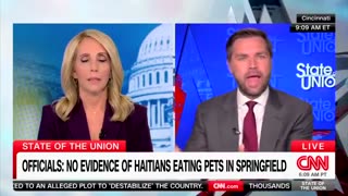 BOOM! JD Vance Goes DESTROYS CNN's Dana Bash Live!