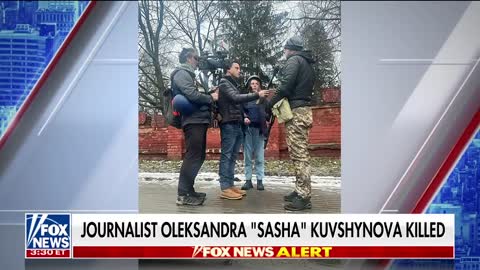 Journalist Oleksandra 'Sasha' Kuvshynova killed in Ukraine