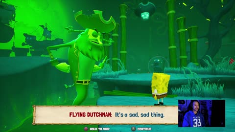 🏝️👻 Conversing with the Flying Dutchman: A Big Mistake in Bikini Bottom's Morning Adventure! 🌊🎮