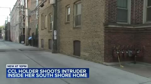 Legal gun owner fires at thug in Chicago climbing into daughter's room CPD confiscated her gun