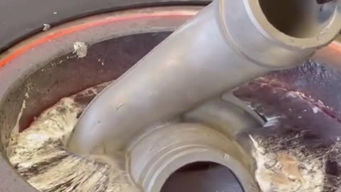 Special way to paint pipes # repair cars # furnace # car repair