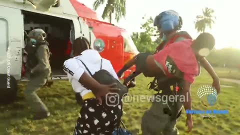 US Coast Guard Members Respond to Haiti with Humanitarian Aid