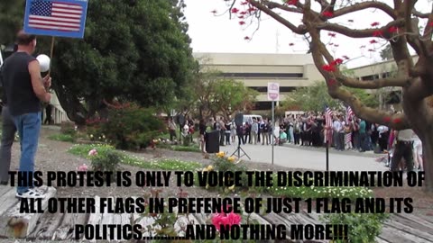 BRUCE BOYER PROTESTS ILLEGAL PRIDE FLAG RAISING IN FRONT OF VC CITY HALL (6/6/24)