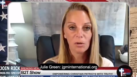 Julie Green: Julie Green on Hearing from God. PraiseNPrayer! - 8/25/2024