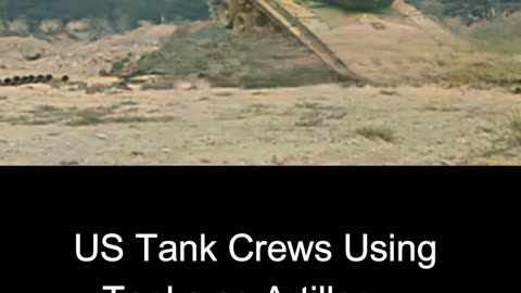 US Tank Crews Using Tanks as Artillery - Korean War 1950 Tactics COLOURIZED Footage 🇺🇸🚗🔥🎥