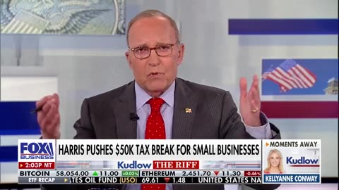 Larry Kudlow: 'Chameleon Kamala' Harris has 'thrown two new flip-flops' at us