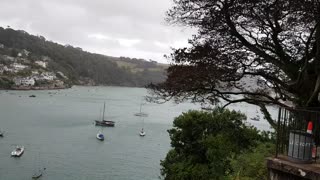 Dartmouth. Overlooking the river Dart