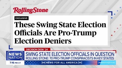 70 swing state officials poised to obstruct election certification: Journalist | NewsNation Prime