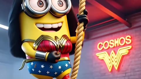 Hilarious Superhero Minion Adventure