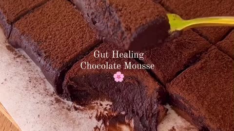 Healthy chocolate mousse 😋