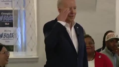 Crowd Laughs At Sleepy Joe In SAD Moment