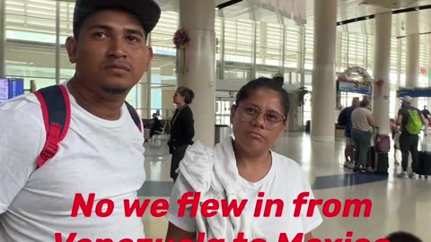 Two illegal alien families enter the SA airport