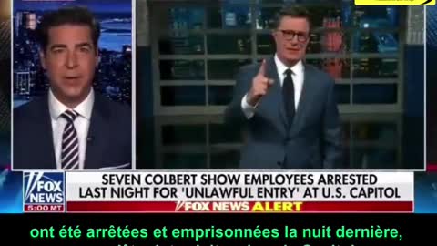 Intrusion au Capitole - personnes du 'Late show' arrêtées