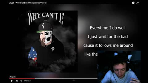 HE KNOWS HIS HELL BY HEART!!?? I Crypt-Why Can't I (Reaction)