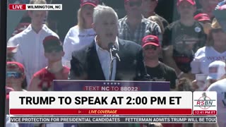 FULL SPEECH: Michael Whatley at a Trump Rally in Wilmington, NC on Jobs and Economy - 9/21/24