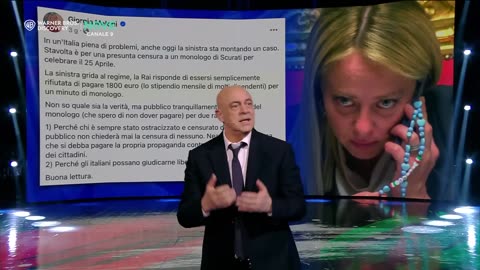 Crozza in tv:Noi ancora ci scherziamo col fascismo ma in Germania si vergognano del nazismo MERDALIA DOVE TUTTI I POLITICI SONO SCHIAVI,MERDALIA💩UN PAESE DI MERDA DI POLITICI CORROTTI E UN POPOLO D'IDIOTI