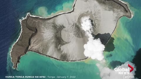 Tonga underwater volcano eruption triggers tsunami advisories