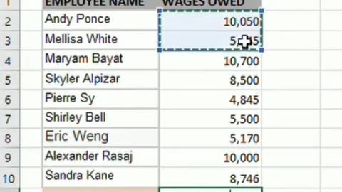 excel tips