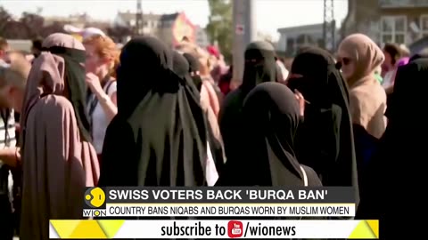 swiss Voters Back Burqa Ban