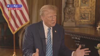 President Trump 9/3 w/ Daily Mail on the Butler Shooting