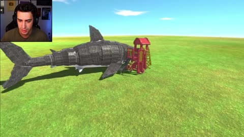 I FOUGHT A MEGALODON! (Animal Revolt Battle Simulator)