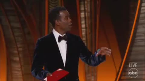 Will Smith smacks Chris Rock