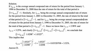 Exam FM exercise for June 28, 2022