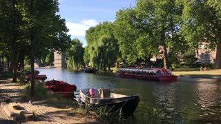 Soothing river view in Amsterdam