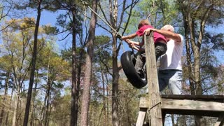 Epic Tire Swing