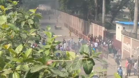 Riots in Bangladesh