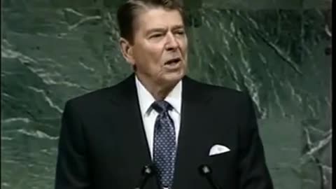 President Reagan - Three Famous Alien Threat Speeches