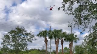 Interesting power line repairs