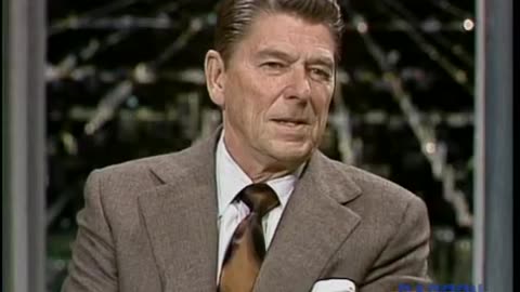 Ronald Reagan Interview on The Tonight Show Starring Johnny Carson - 01/03/1975 Part 1