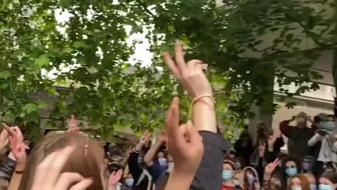 Students at the University of Oxford continued their protests