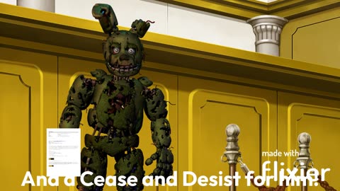 Cease n' Desist (Springtrap Edition)