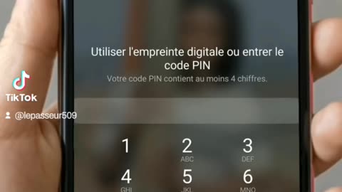 Unlock le téléphone