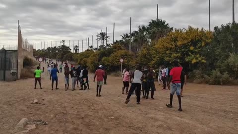 Army of 'Organized and Very Violent' Sub-Saharan African Migrants Storm Spain