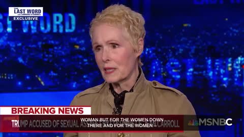 E. Jean Carroll on alleged assault by Trump more than two decades ago