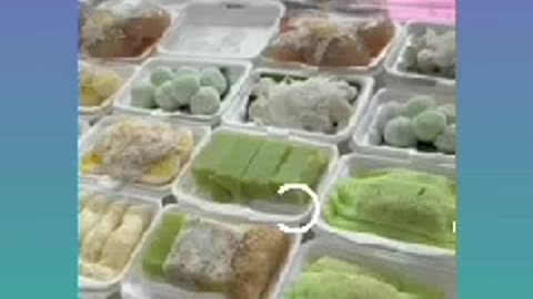 Very tasty yummy coulerful sweets at street look delicious