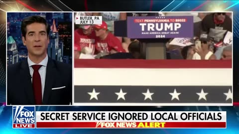 Jesse Watters_ Secret Service makes 'shocking admission' after Trump assassination attempt