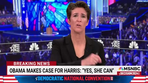 'Perfectly delivered': Rachel Maddow reacts to Michelle Obama's 'stunning speech' at the DNC