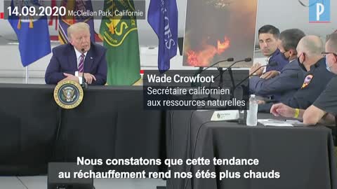 Président Donald J. Trump Best Patriote : L'avis de DT sur le réchauffement climatique