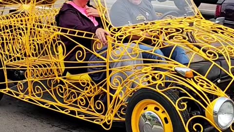 1967 Volkswagen Beetle Made Out Of Wrought Iron