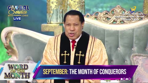 GLOBAL COMMUNION SERVICE WITH PASTOR CHRIS 01.09.2024