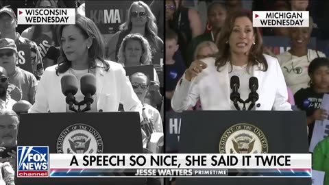 Jesse Watters: Kamala is plagiarizing Trump