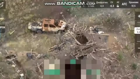 Ukrainian Drone Strikes Penetrate Russian Bunker