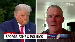 Brett Favre Asks Trump About Cratering NFL & NBA Ratings, Liberals Lose It