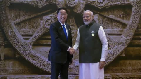 G20 Summit Delhi: Prime Minister of Japan, Fumio Kishida at the Bharat Mandapam