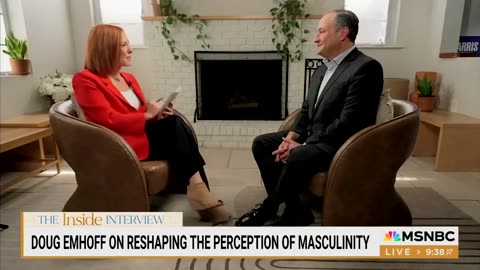 Jen Psaki to Doug Emhoff: “You have reshaped the perception of masculinity." Thoughts? 🥴