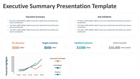 Executive Summary Presentation Template